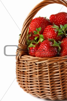 Garden strawberries.
