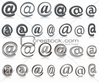 Email symbols