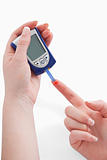 Portrait of the utilization of a blood glucose meter