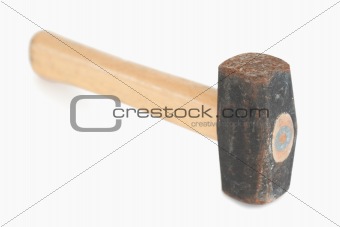 Close up of a hammer