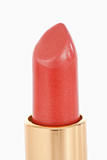Portrait of a pale red lipstick