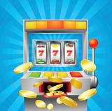 Slot fruit machine winning