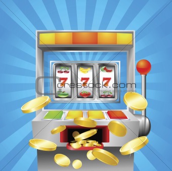 Slot fruit machine winning