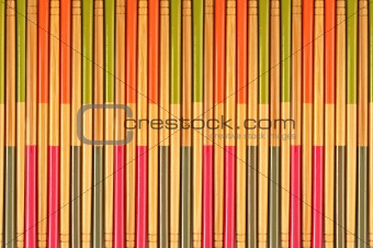 Decorative texture of bamboo chopsticks 