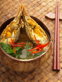 asian crayfish curry