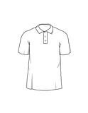 Vector Polo T shirt template