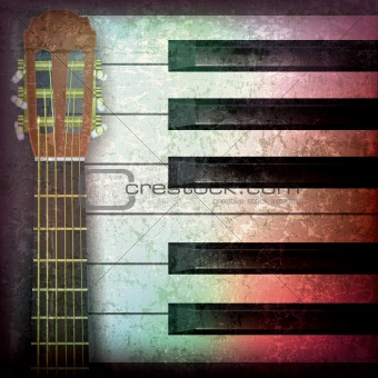 abstract music grunge background