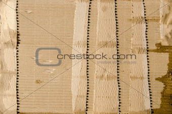 creasy and tattered carton background