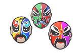Colorful Chinese opera masks