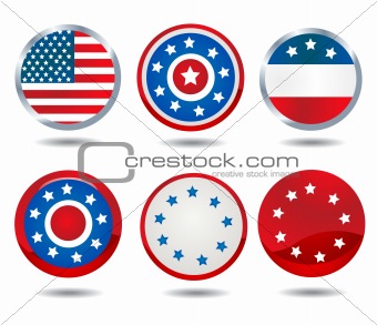 patriotic buttons