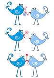 birds in love, vector