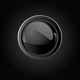 Black  background with button
