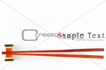chopsticks isolated