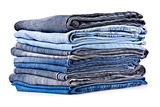 Pile of jeans
