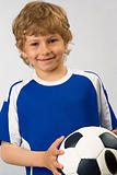 The young football player