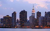Midtown Manhattan Skyline Including Empire State Building