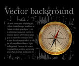 Vector black background