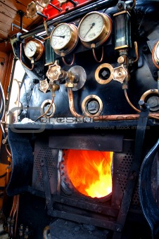 Locomotive cockpit