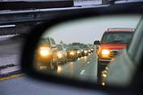 Traffic jam mirror