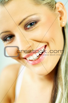 Portrait of attractive beautiful young woman 