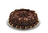 Dark chocolate cake. Well decorated