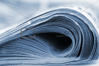 Newspaper Isolated