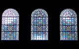 Three church windows