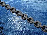 Chain on water