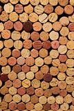 WIne Corks Stacked