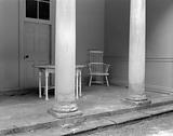 columns and chair