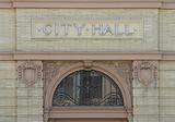 City Hall Nameplate