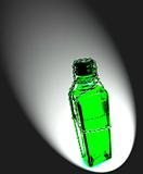 Forbidden- green square bottle