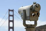 Public Telescope Looks Towards Golden Gate