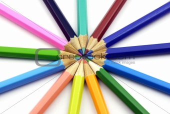 pencils circle