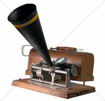 Antique Cylinder Phonograph