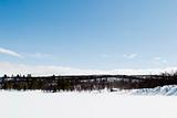 Frozen Lake Landscape