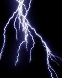 lightning flashes