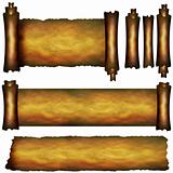 Collection of several scroll elements
