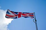 Waving UK Flag