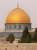 Golden Dom in Jerusalem.