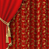 Red curtain 