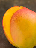 Halved Mango
