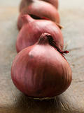 Group Of Red Onions