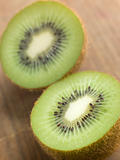 Halved Kiwi Fruit