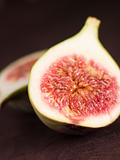Halved Fresh Fig
