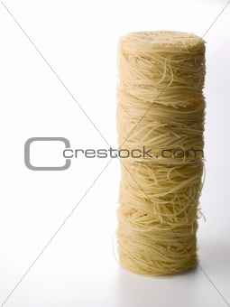 Stack Of Vermicelli Pasta
