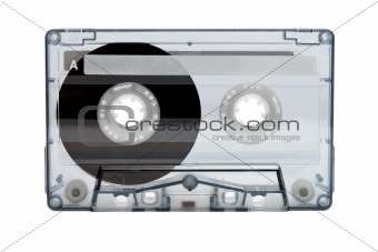 old compact audio cassette (tape)