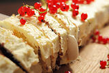 Cake with redcurrant