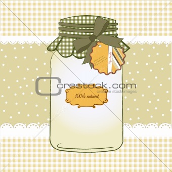 pure biological food jar