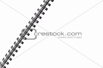 Close up of a Ring Bind Notebook 